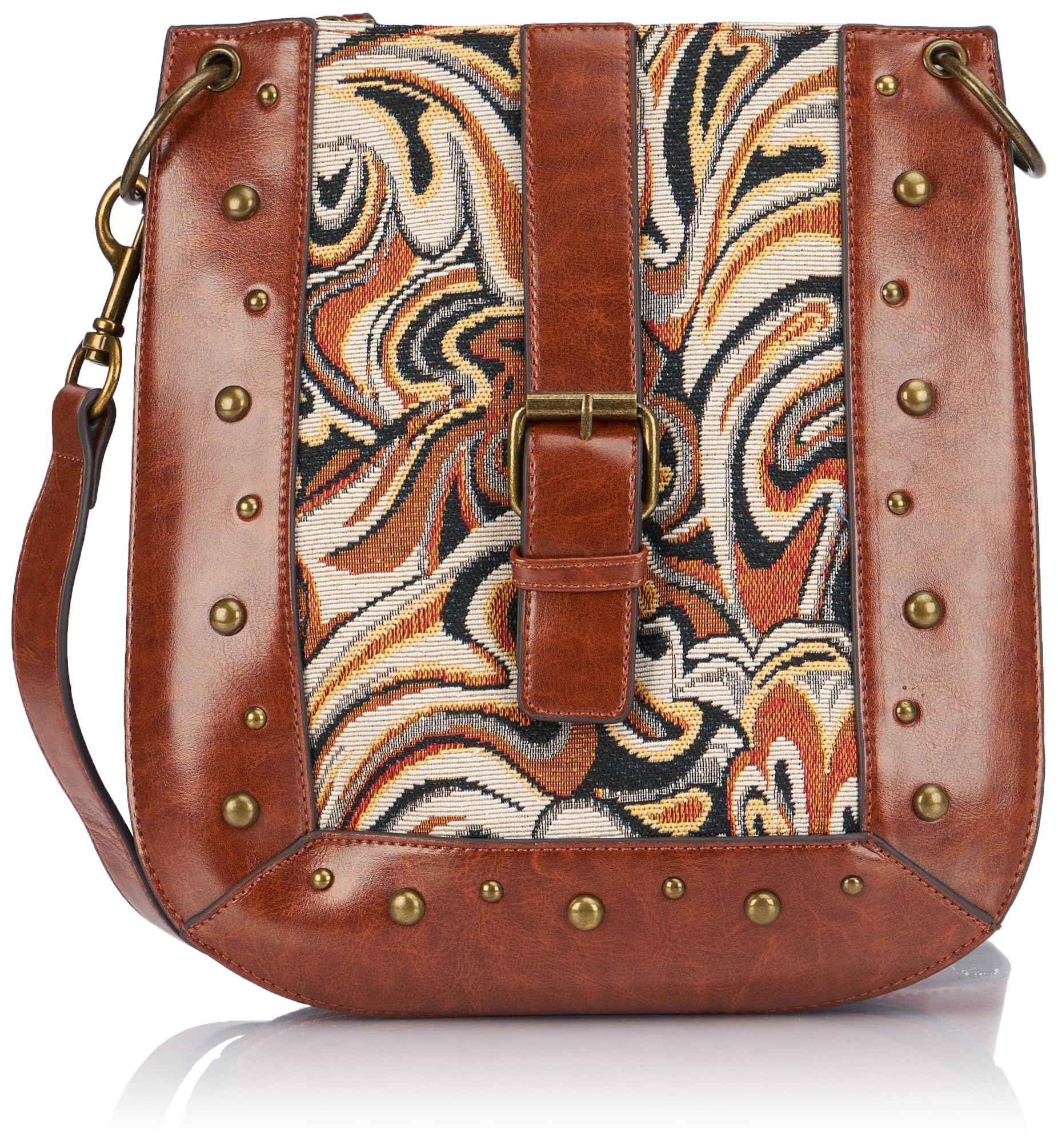 SIDONA Women's Camel Handbag, Camel, One size