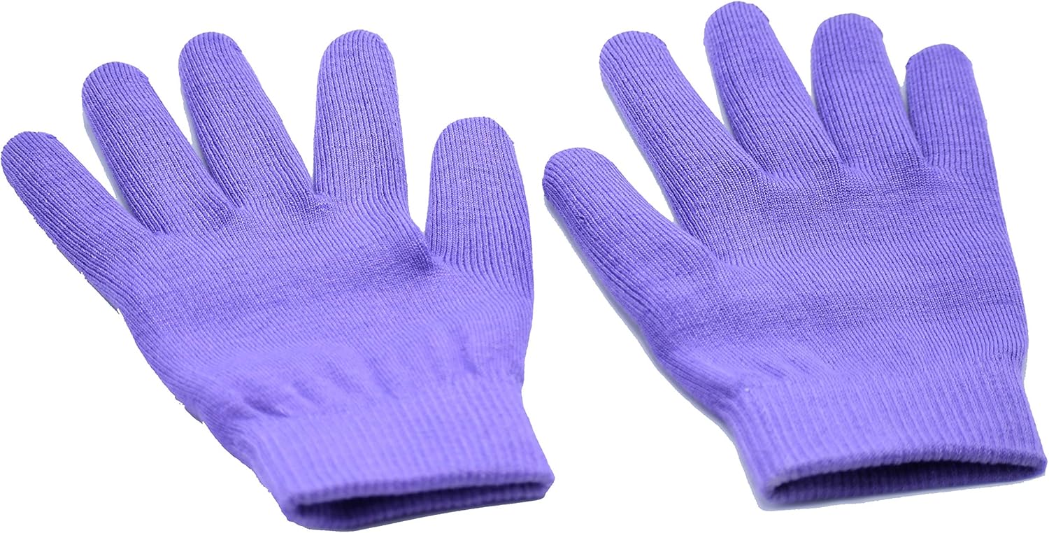 Moisturizing Spa Gel Gloves with Jojoba Oil, Olive Oil, Vitamin E, Rose Oil Buy Online at Best