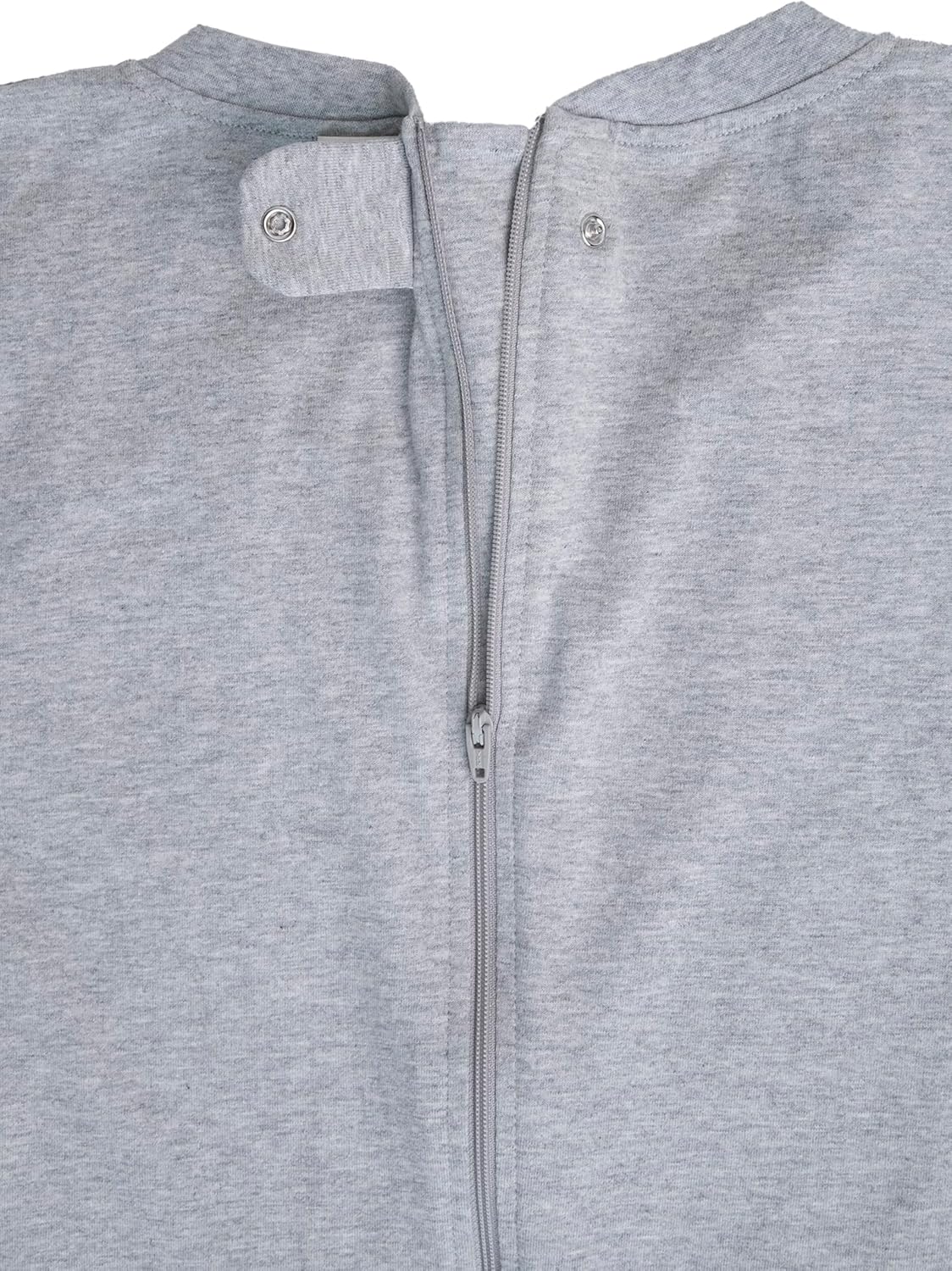 Gertex Adult Adaptive, Anti-Strip Back-Zip Lightweight Romper Designed for Special Needs, Disabilities | 100% Organic Cotton - Image 5