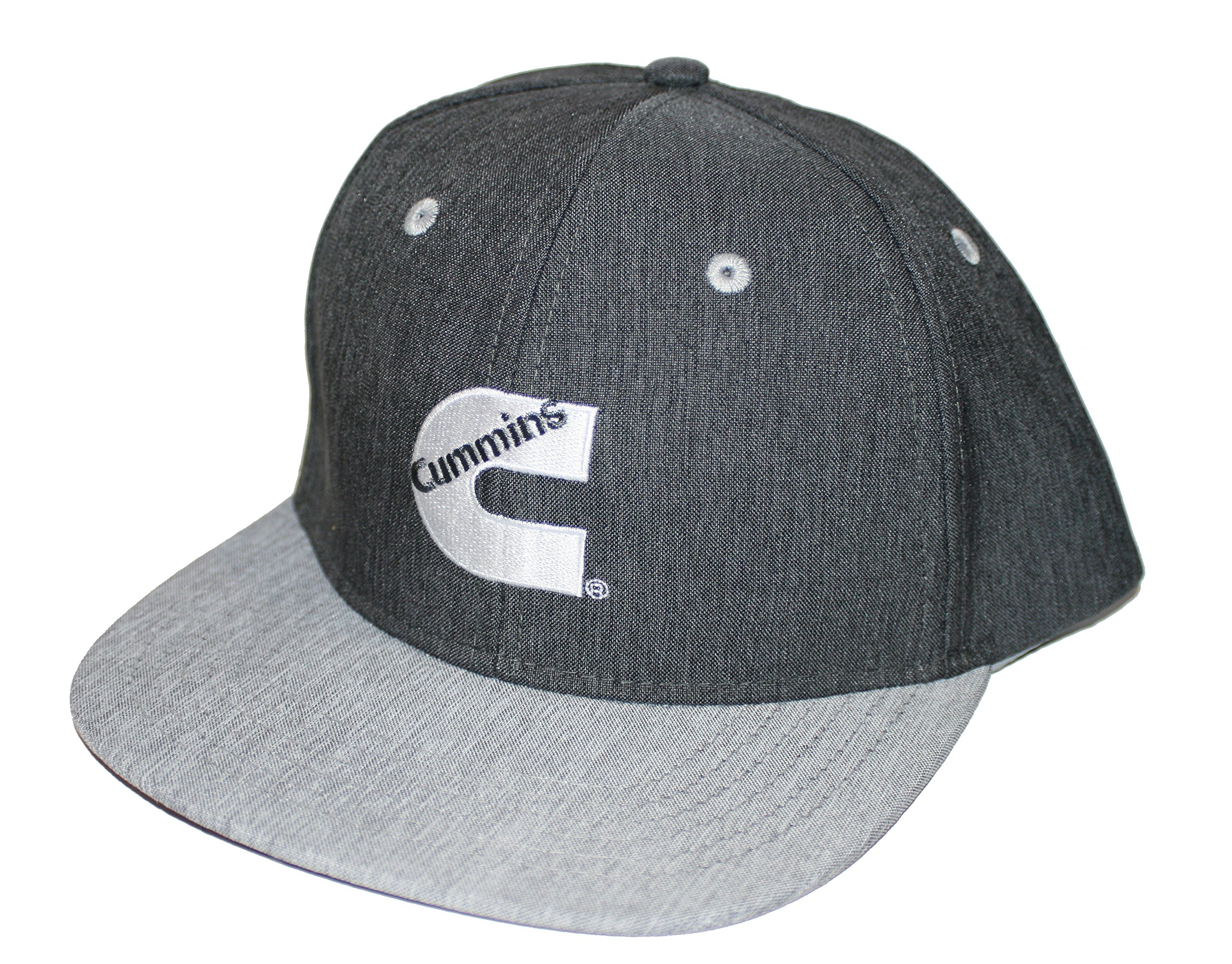 BDA Cummins Diesel Engines Grey Flatbill Cap