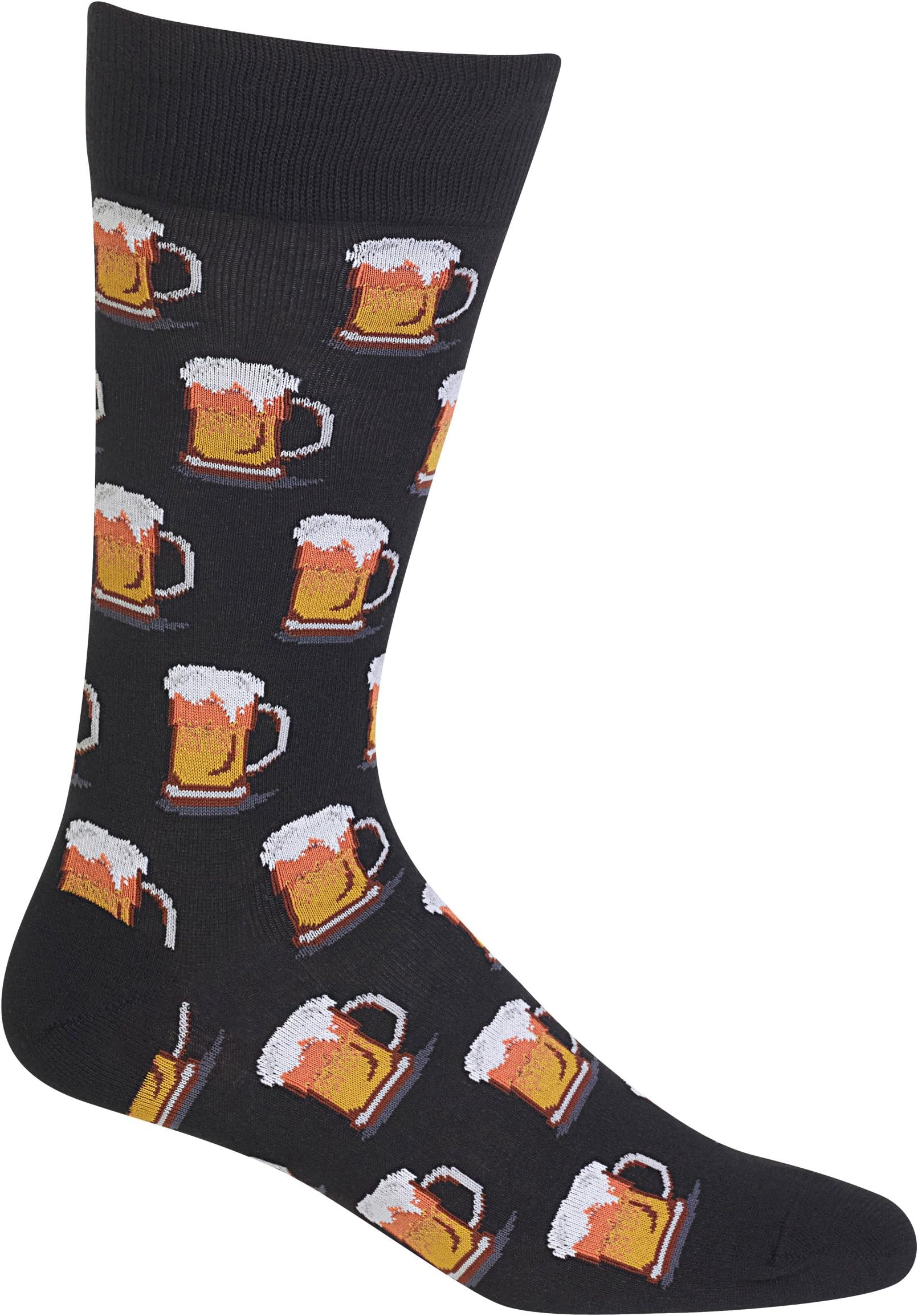 Men's Fun Cocktail Drinks Crew Socks - 1 Pair Pack - Happy Hour Cool & Funny Novelty Gifts