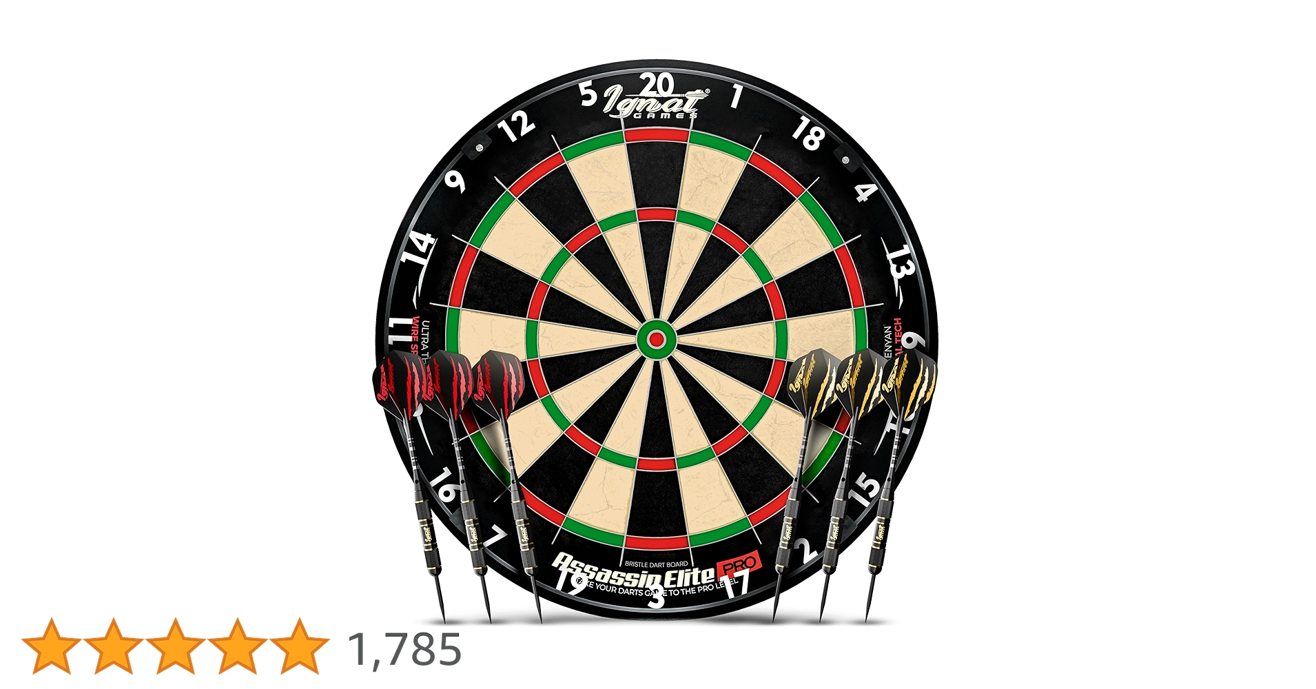 Amazon | プロフェッショナルダーツボードセット – ブリストル Amazon | プロフェッショナルダーツボードセット – ブリストル