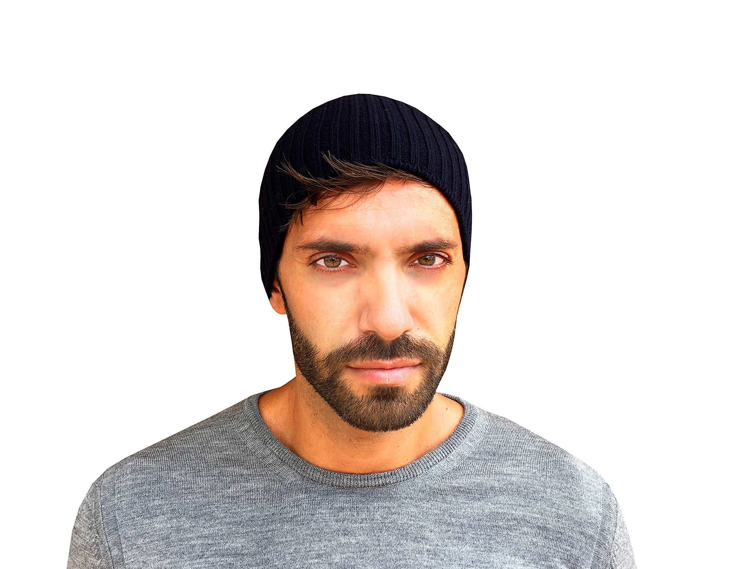 Berretto Cappello Uomo Invernale Cachemire 100%