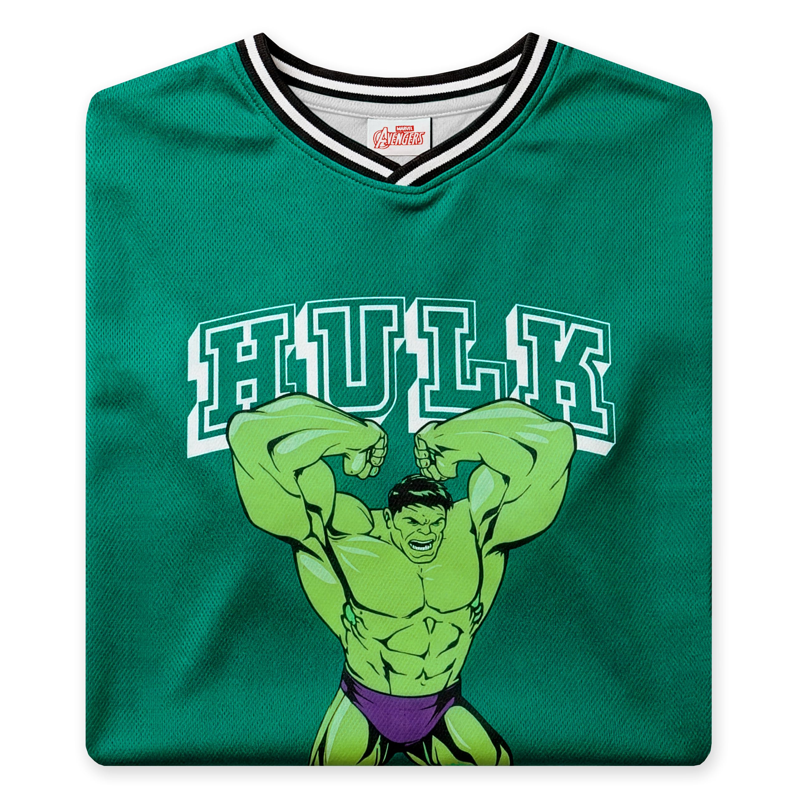 Marvel The Incredible Hulk Camiseta de Fútbol Infantil para Niño
