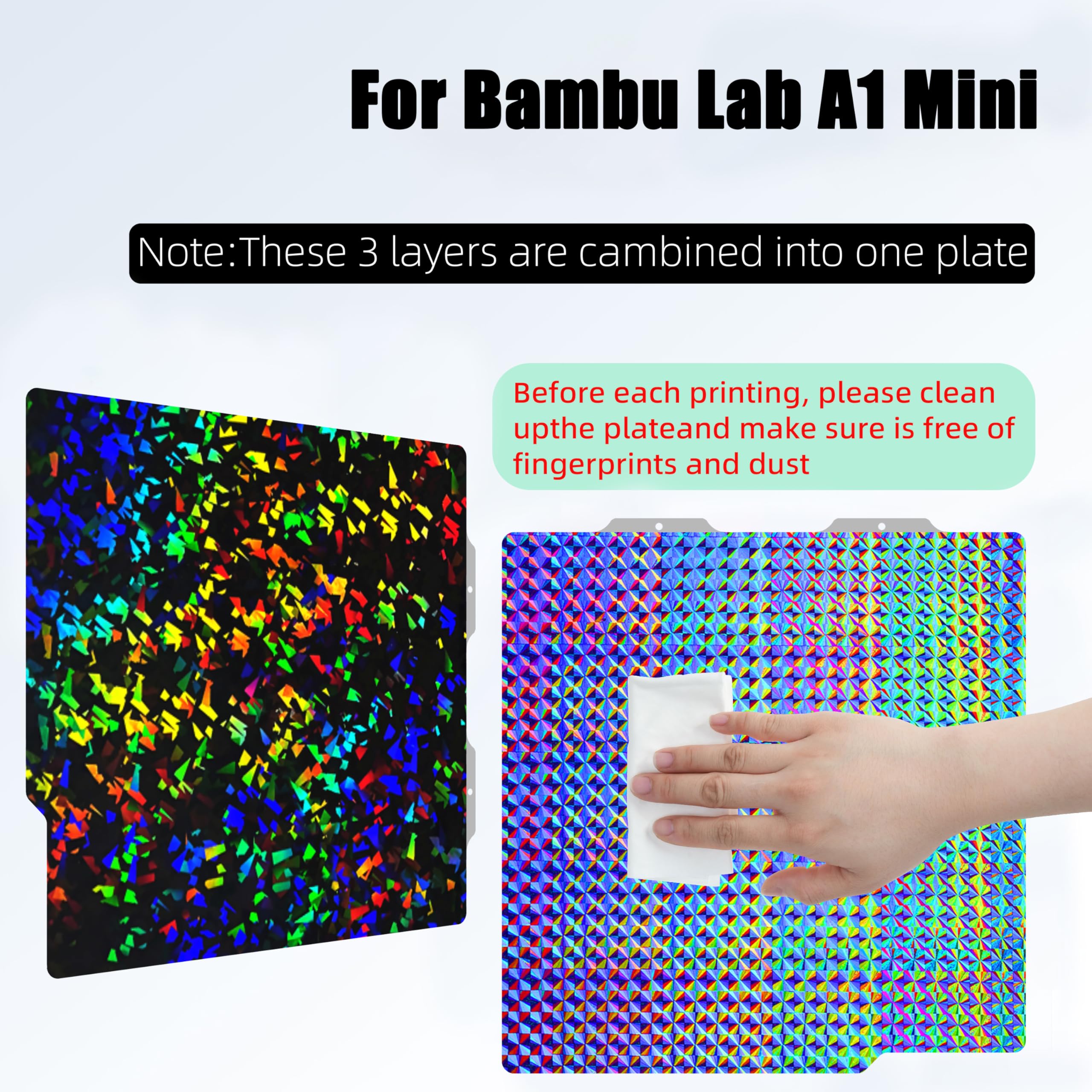 Amazon.co.jp: Bambu Lab A1 Mini 3Dプリンター用ビルドプレート:PEI