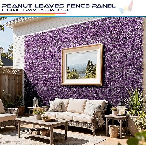 Miniatura 208 de Windscreen4less 6 paneles artificiales de boj de 20 x 20 pulgadas, seto topiario, plantas, hierba, pantalla de privacidad para exteriores, Boj