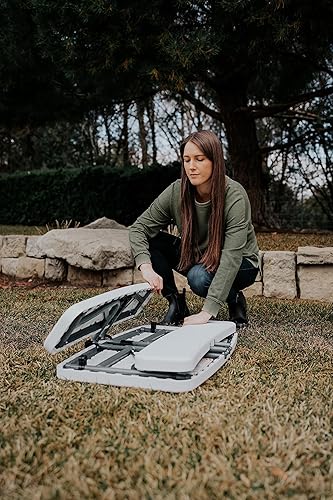 Miniatura 7 de Stansport Mesa de picnic compacta para niños (G-940), color blanco