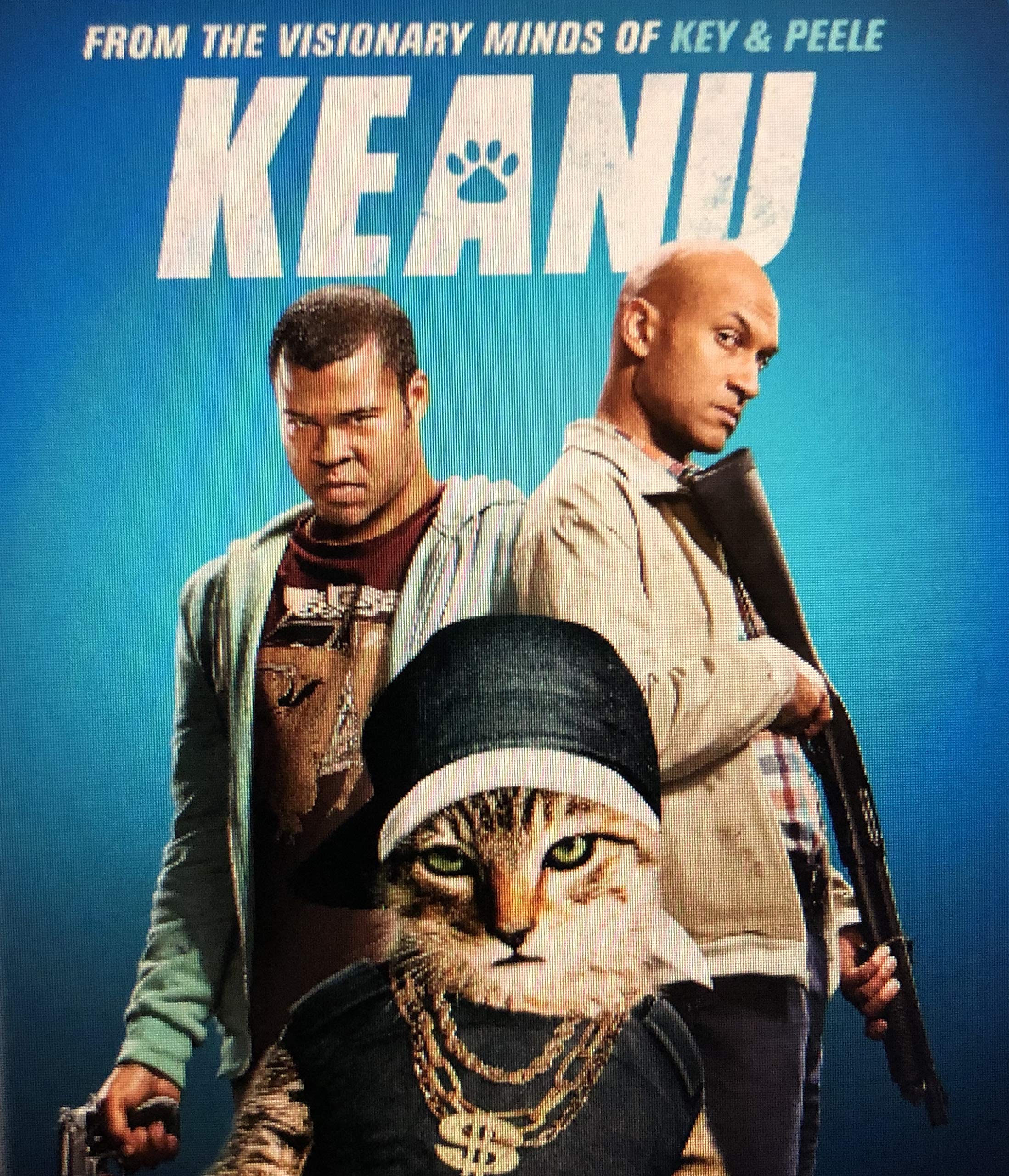 Keanu Blu-ray película de comedia y acción con descarga digital VUDU UltraViolet BD