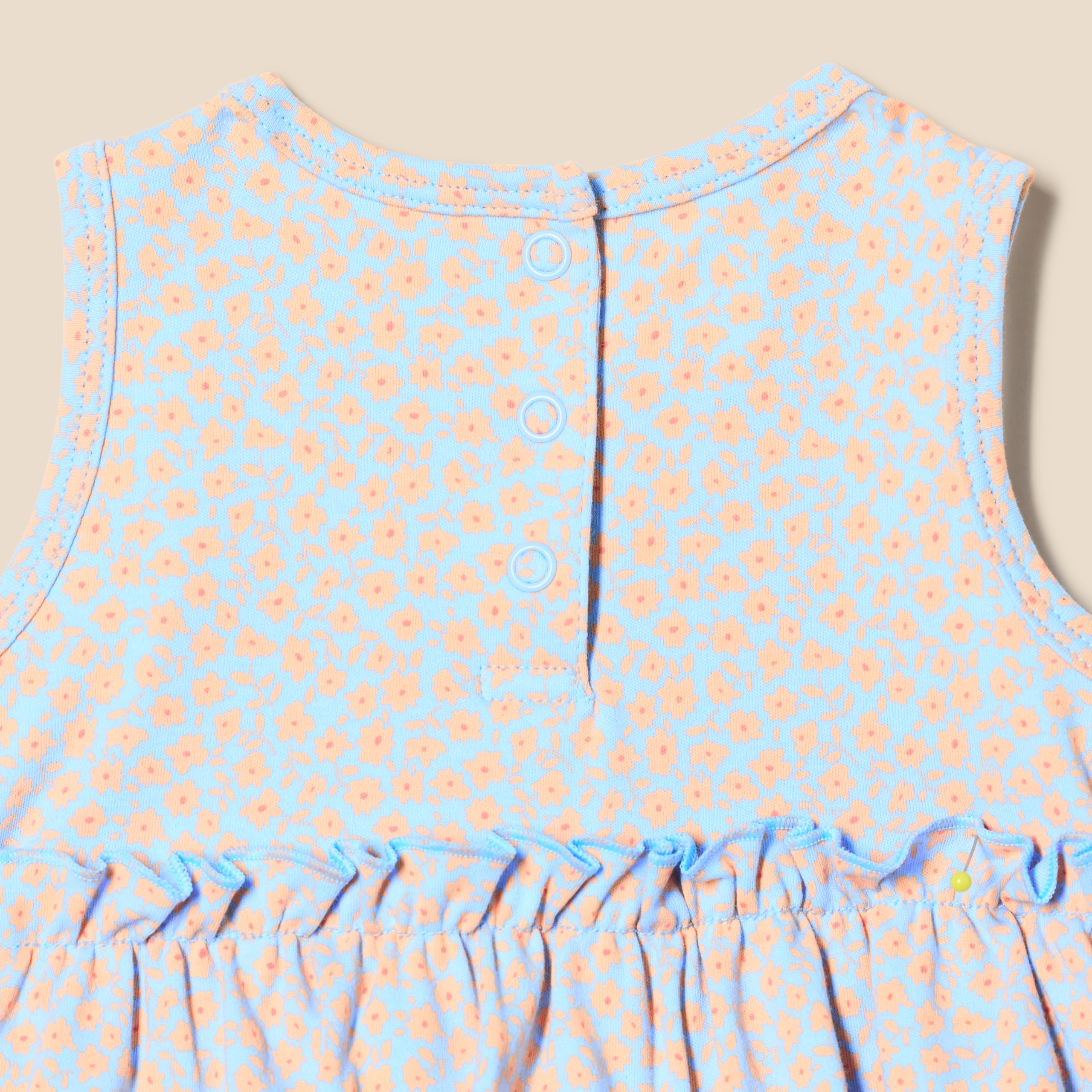 Amazon Essentials Abiti con Body Senza Maniche Bimba, Pacco da 3