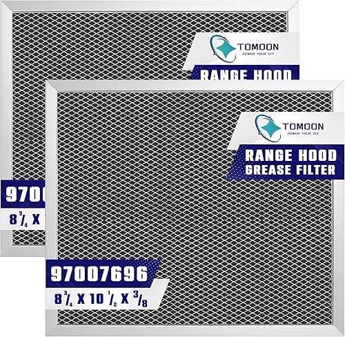 97007696 41F Filtro de campana extractora de 10.5 x 8.8 pulgadas de repuesto para filtro de campana extractora Bro.an – Filtro de grasa de cocina de