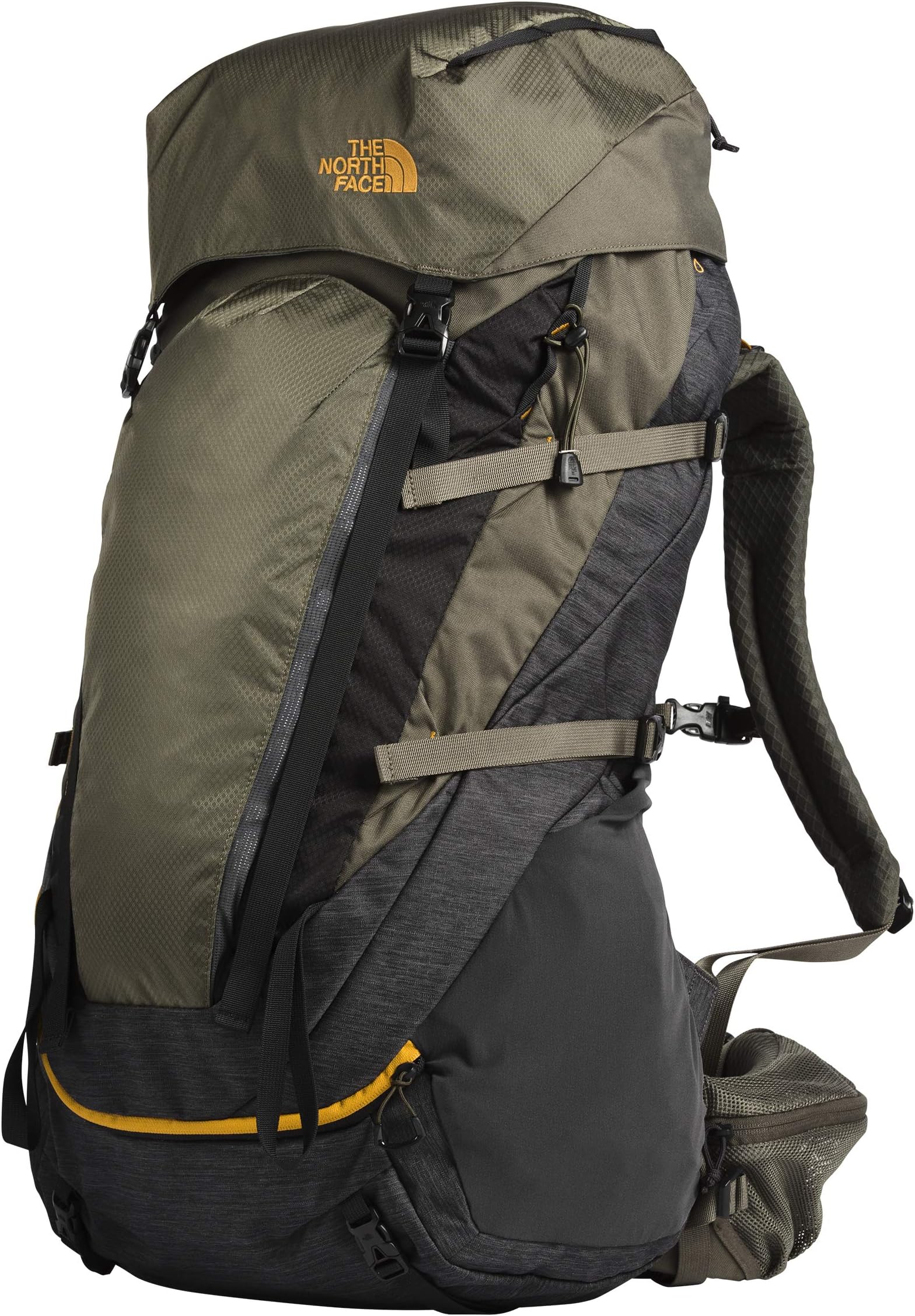 The North Face Men's Terra 65 Hiking, Soil Brown/Dune Beige/New Taupe Green, Small-Medium