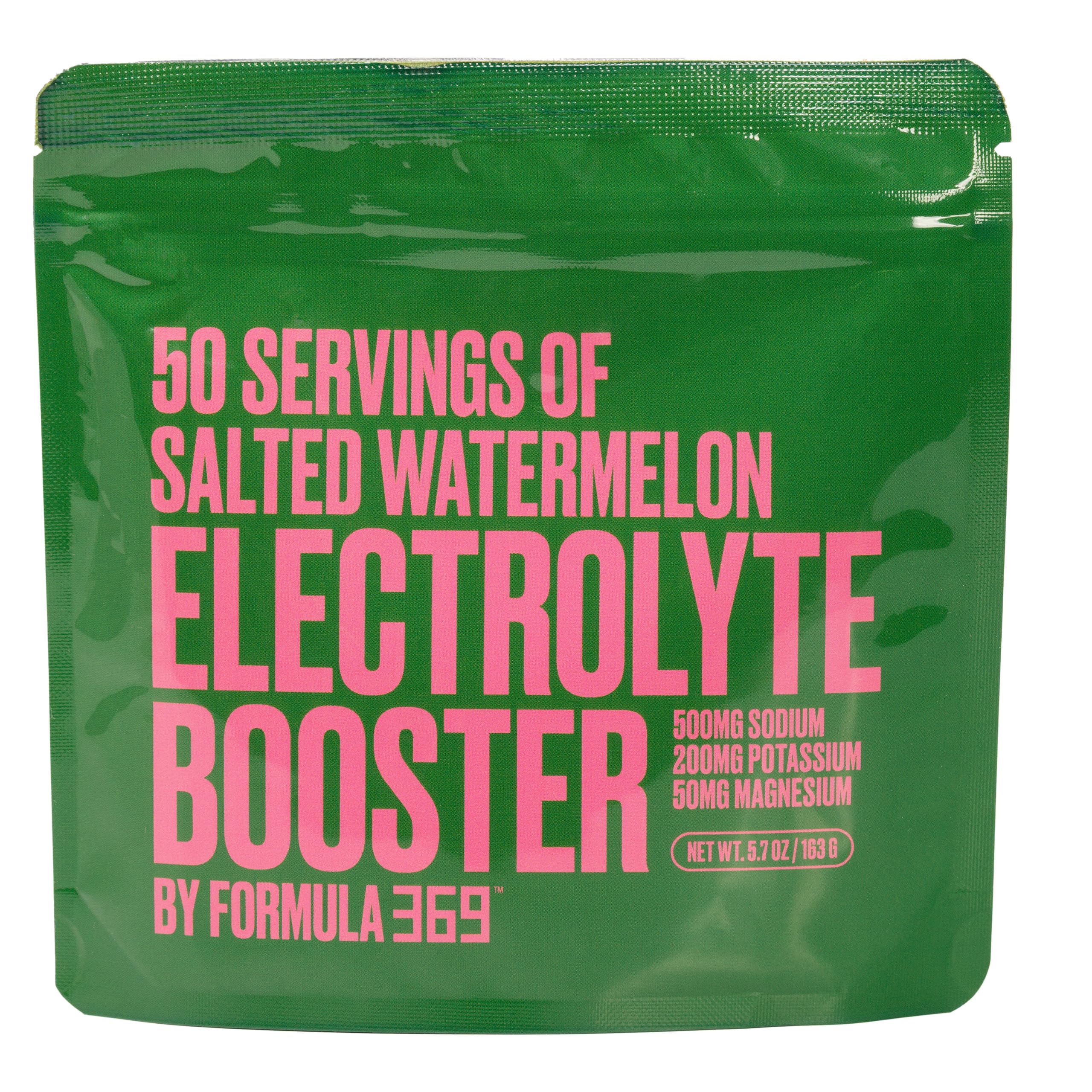 Formula 369 Pós-treino de eletrólitos com sódio, potássio e magnésio 500 mg, 200 mg e 50 mg, 50 porções