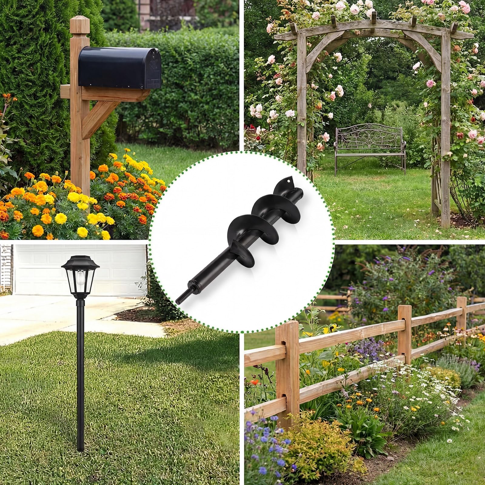 Heavy Duty Auger Drill Bit - Plant Trees & Shrubs -7 Heavy Duty Auger Drill Bit - Plant Trees & Shrubs -7