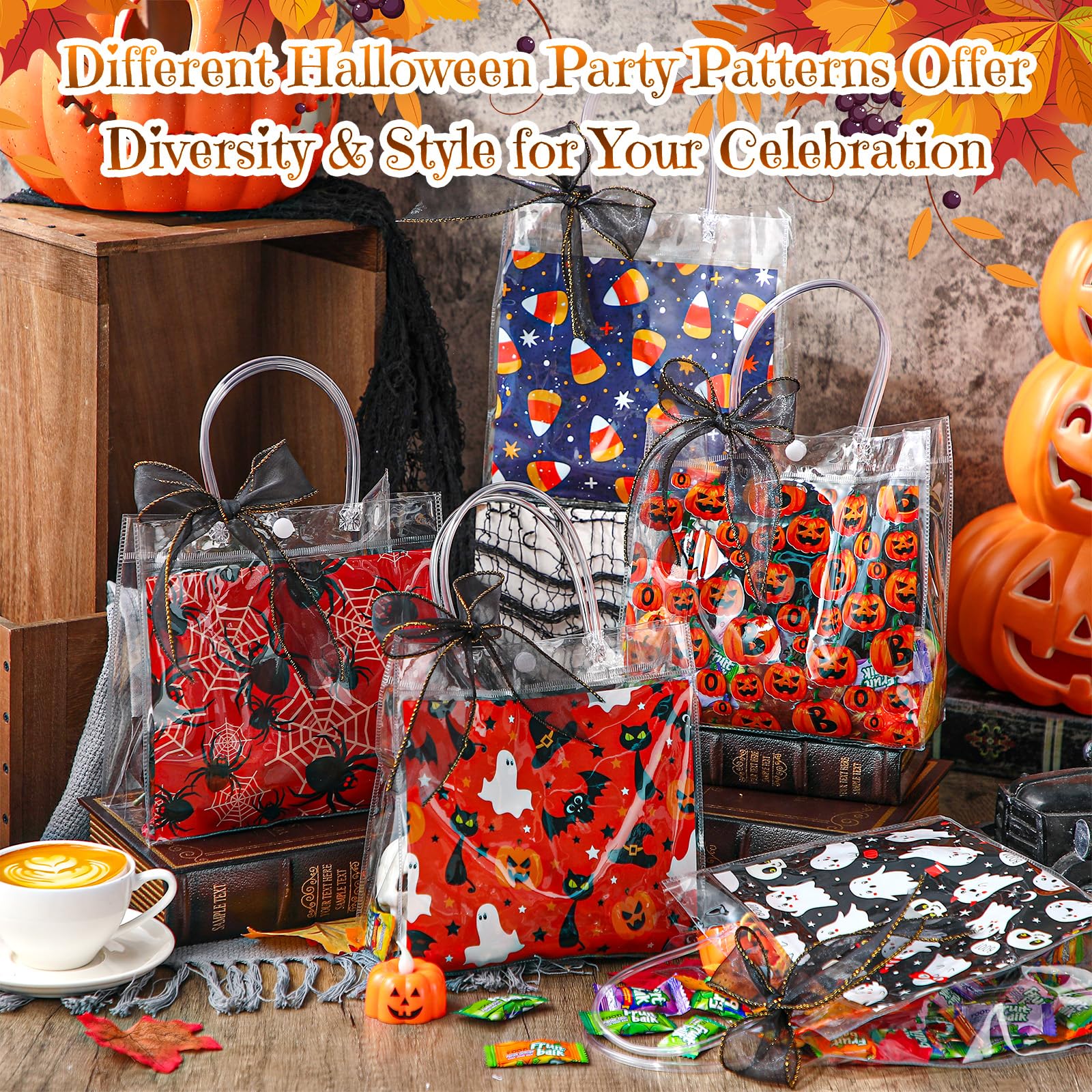 Aazon.co: Hosuly 6 Pcs Halloween Chair Covers Halloween Print Skeleton Vapire Bat Witch...