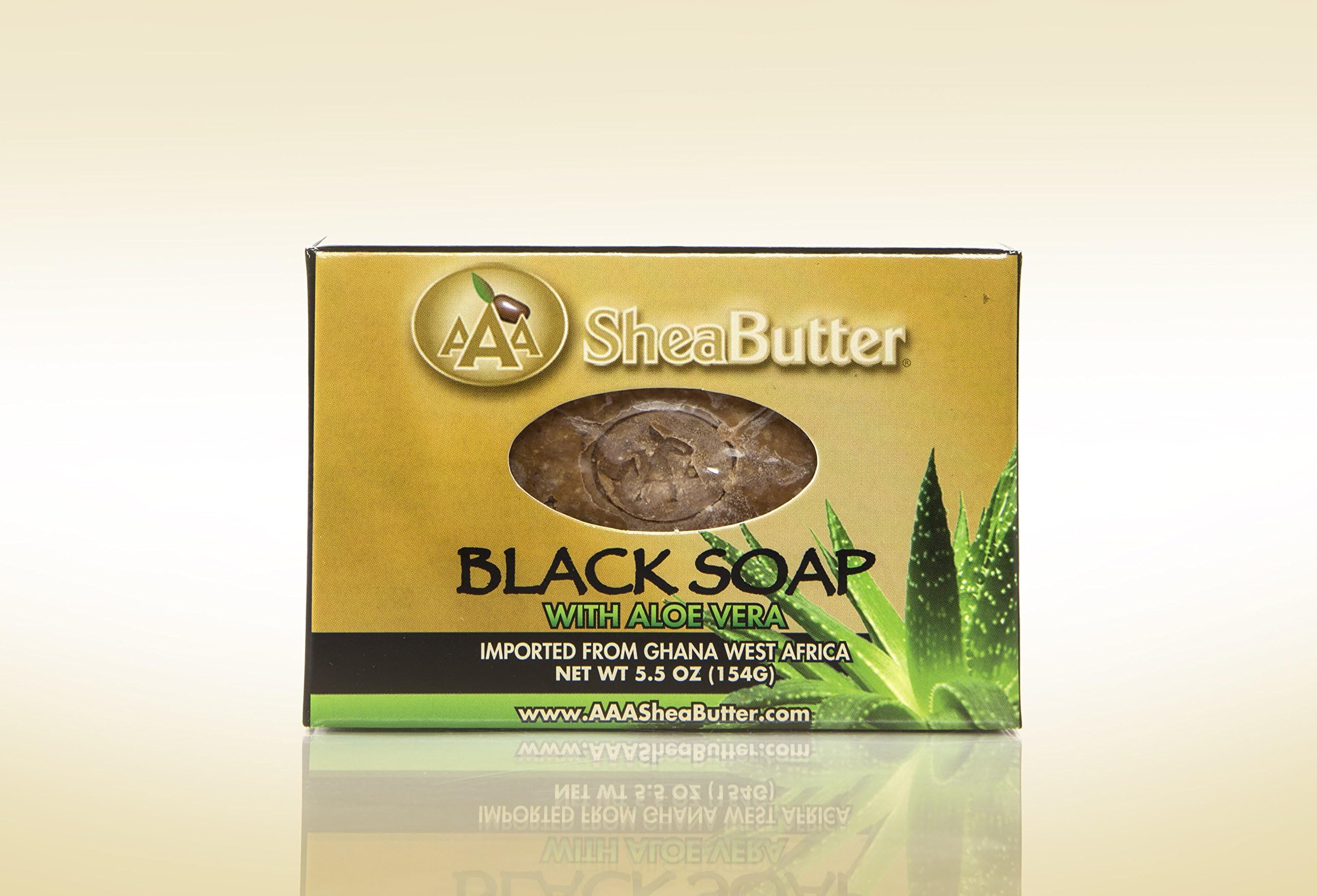 Black Soap with Aloe Vera