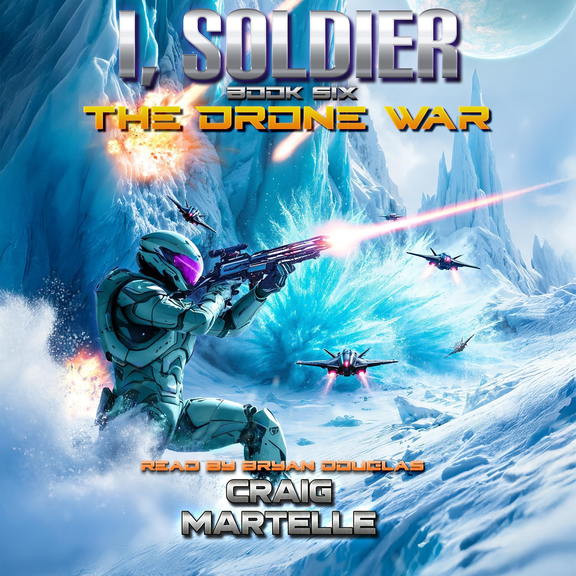Cover art for The Drone War: A Military Sci-Fi Adventure