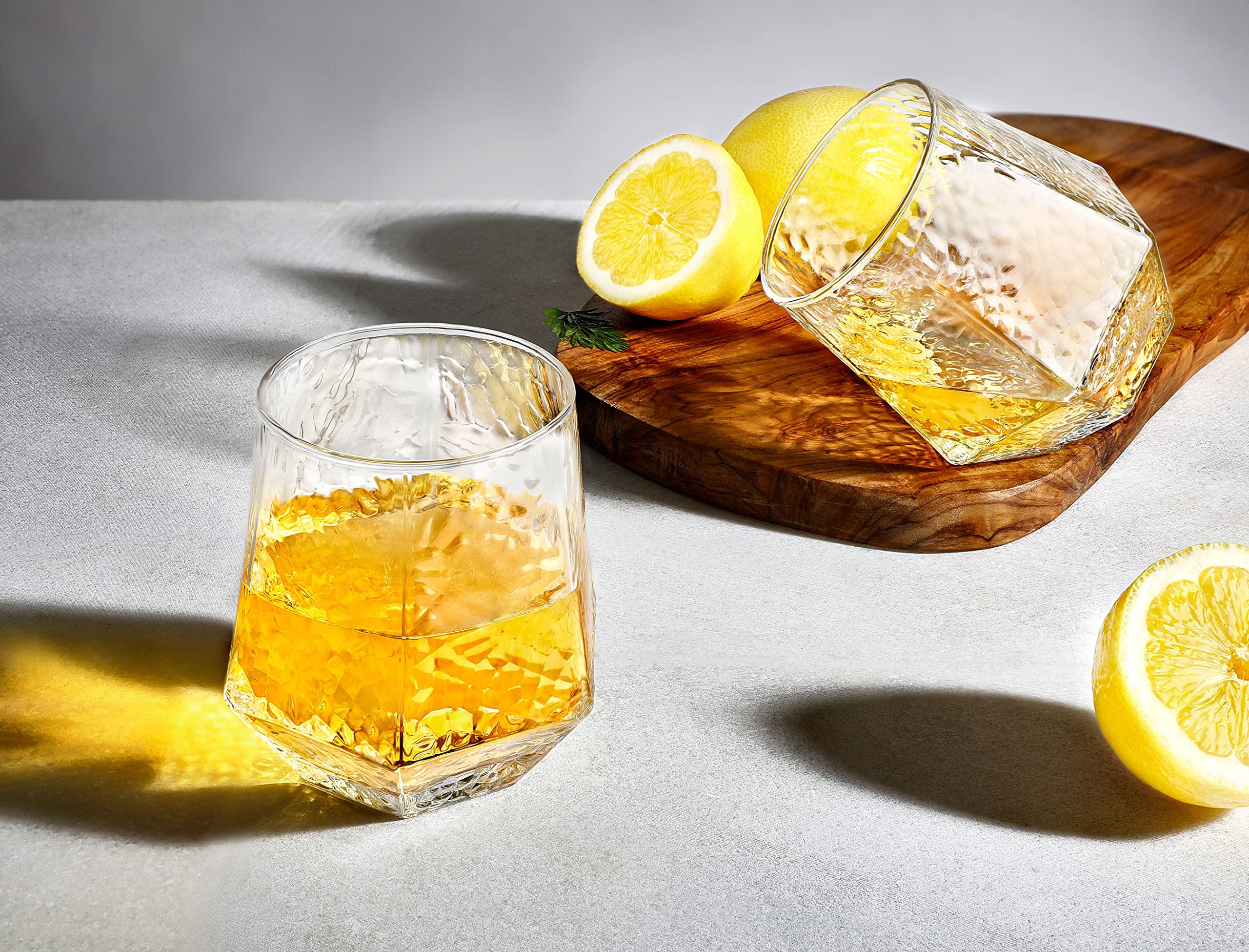 Amazon | ダイヤモンドグラス - ステムレスワイングラス 6個セット