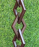 Vista 1 de KAM Home Diamond Links - Cadena de lluvia con kit de instalación (marrón, 8.5)