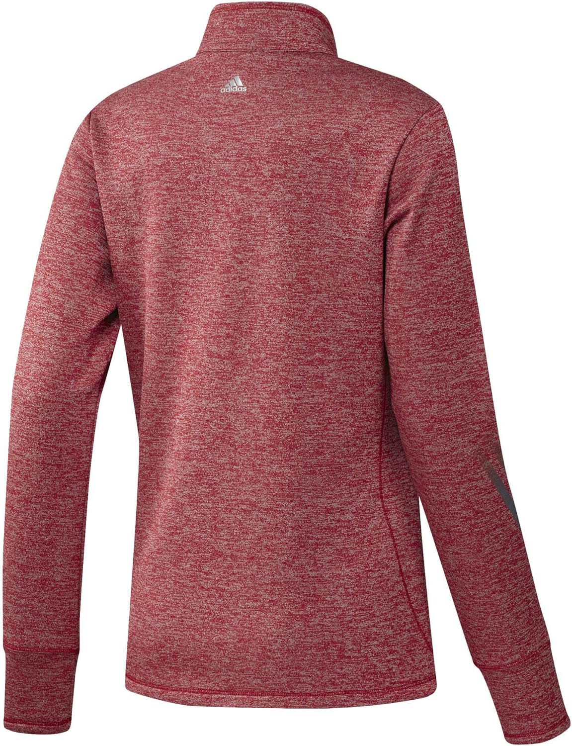 adidas Women's 3-Stripes Heather Layer 1/4 Zip - Image 3