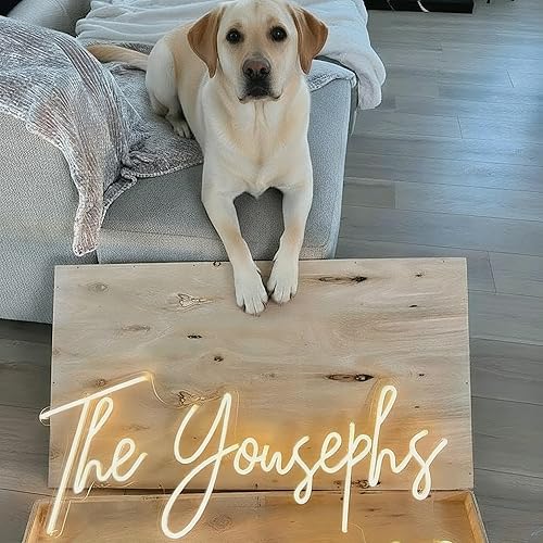 Miniatura 7 de OBTAIN Letreros de Neón Personalizados, Letrero de Neón Personalizable para Decoración de Pared, Letrero de Neón Personalizado para Boda Fiesta de