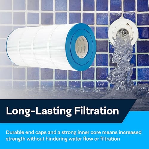 Miniatura 4 de SpiroPure Cartucho de repuesto para filtro Star Clear II C1500 C800 Pleatco PA80 Unicel C-8600 Hayward CX800RE para bañera de hidromasaje, spa y