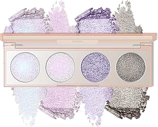 HOSAILY Paleta de sombra de ojos holográfica ...