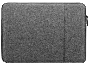 MOCA 13" Laptop Sleeve Bag Pouch for MacBook Pro 14/13 inch/MacBook Air 13 inch/Xps, Pavilion 13 inch Universal Laptop Sleeve Bag Case (Dark Grey)