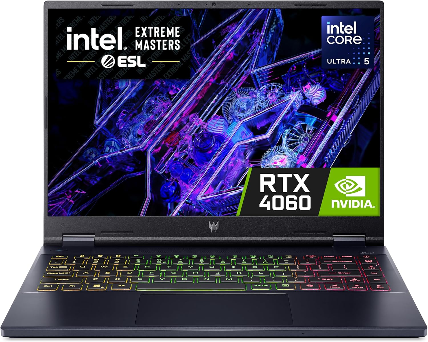 Acer Predator Helios Neo 14 PHN14-51 Gaming Laptop – Intel Core Ultra 5 125H, 16GB, 512GB SSD, NVIDIA GeForce RTX 4060 8G, 14.5″ WQXGA IPS 120Hz, Windows 11, Black