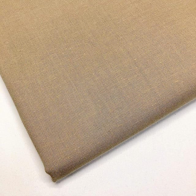 Plain Extra Wide Taupe 100% Cotton Craft Sheeting Quilting Lining Draping Bunting Woven Dress Fabric Material | 60"  150 cm Wide | per Metre