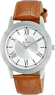 Titan Titan Analog White Dial Men's Watch-NM1735SL01 / NL1735SL01