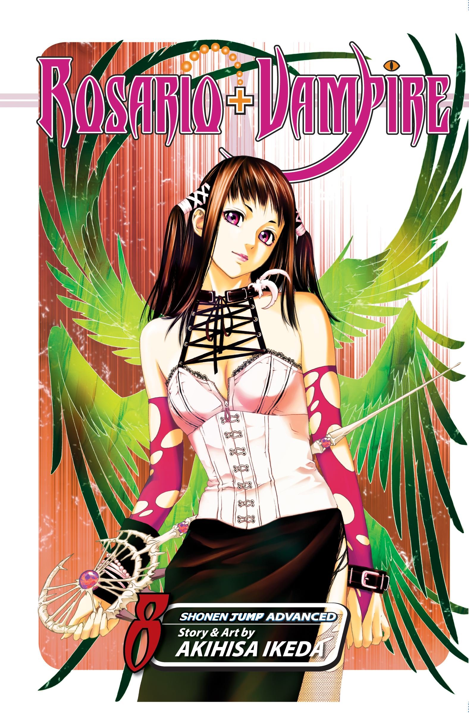 Rosario+Vampire 08: Lesson Eight: Shikigami: Volume 8