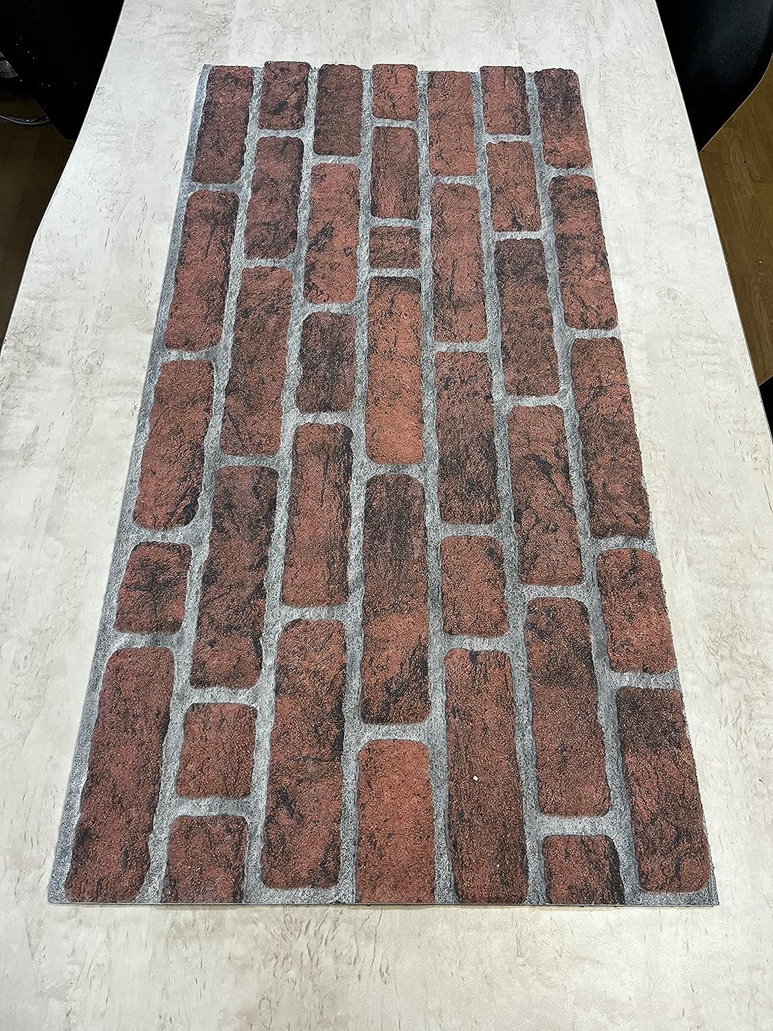 Grace Baltic, pannelli da parete 3D effetto mattone, rivestimento in pietra, rivestimento in polistirolo, per soggiorno, cucina, bagno, balcone, camera da letto, retro del bancone e teras (689-040)
