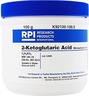 2-Ketoglutaric Acid Monopotassium Salt, 100 Grams