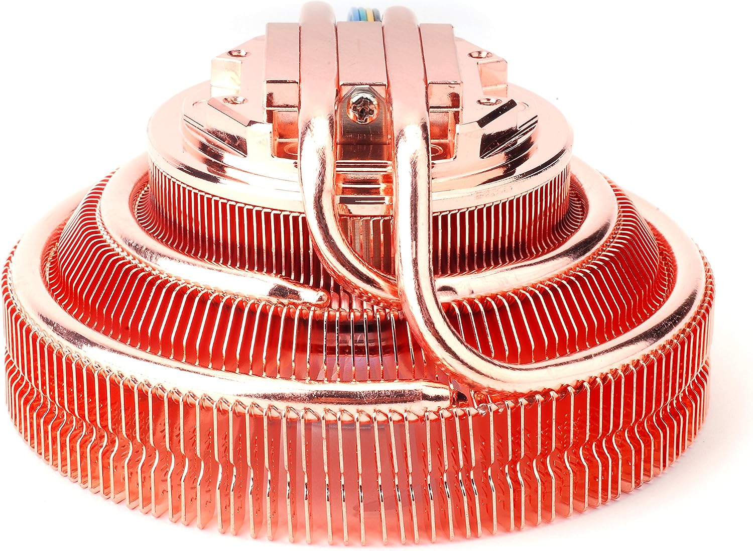 Zalman CNPS8900-Quiet Low Profile CPU Cooler w/Ultra Quiet 110mm Fan, 60mm Height Slim Fit for ATX ITX mATX Computer Case, Copper Heat Pipes, Long Life Bearings, 4-Pin PWM (Fits Intel & AMD)