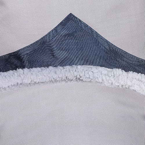 Miniatura 4 de Harrison Howard CareMaster Pro - Máscara luminosa para mosca de caballo, nariz larga con orejas, protección UV para caballo, azul real, S Pony