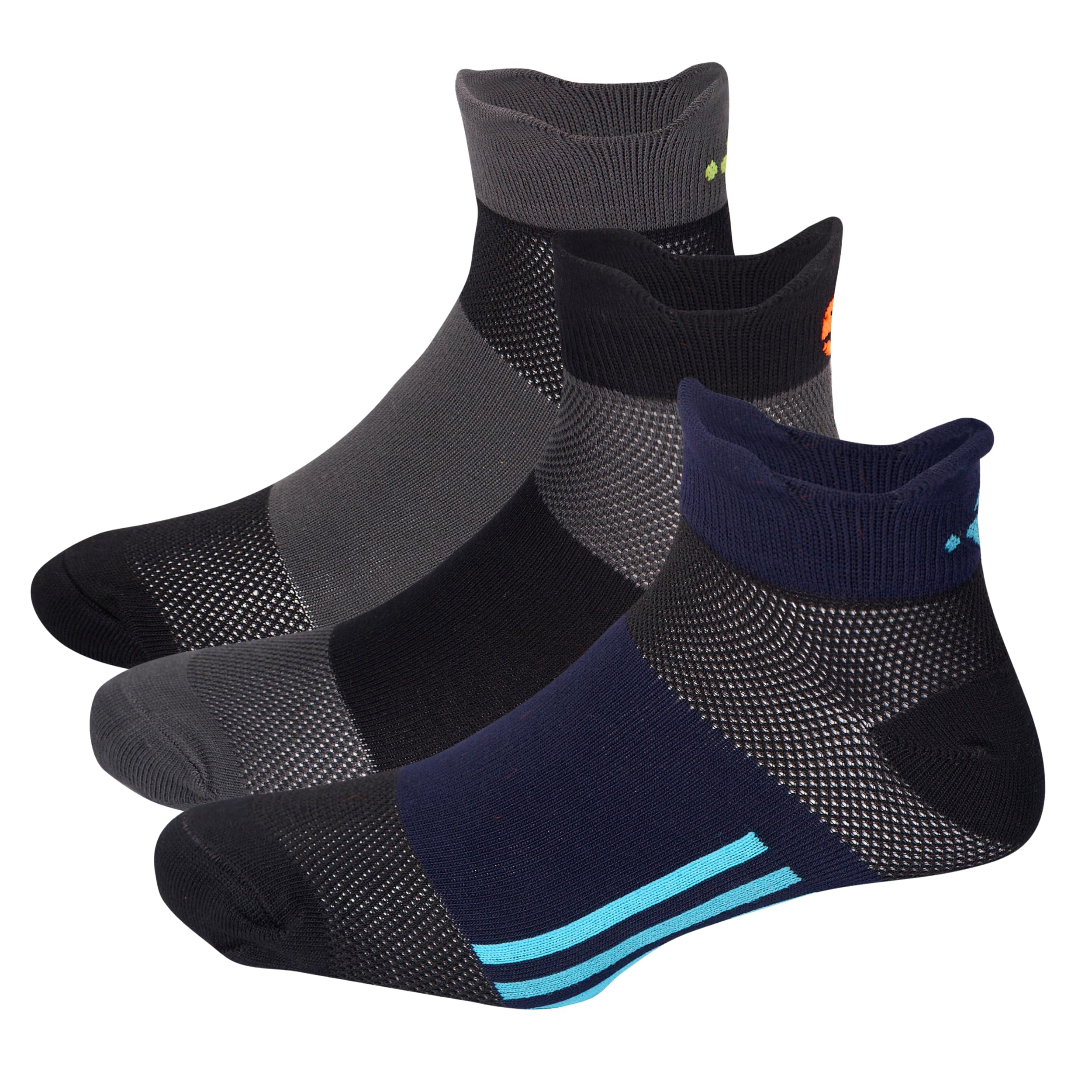 Bamboo Ankle Socks with Soft Cushion Heel | Smooth Seamless Anti-Odour Breathable Fabric for Work, Travel, Gym & Smart Casual Outfits | Stretch Fit for All-Day Comfort