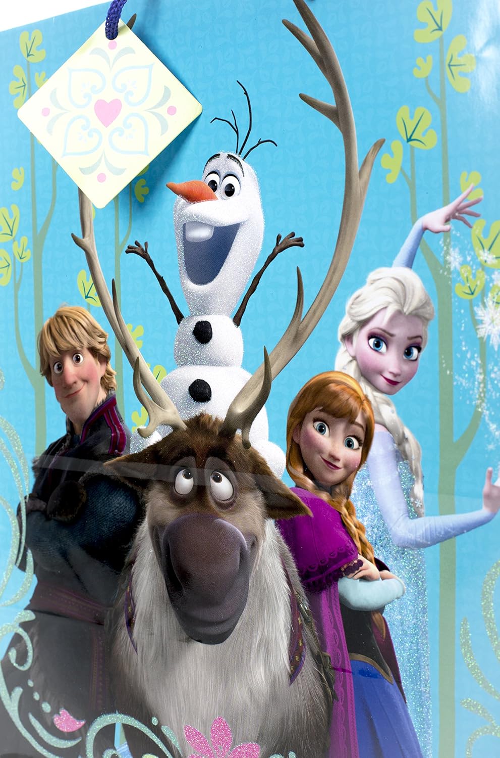 Hallmark Large Gift Bag with Tissue Paper (Frozen Characters)