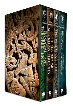 Myths and Legends Boxed Set Sir Gawain and the Green Knight, The Legend of Sigurd and Gudr n, The Fall of Arthur & Beowulf A Translation and Commentary
