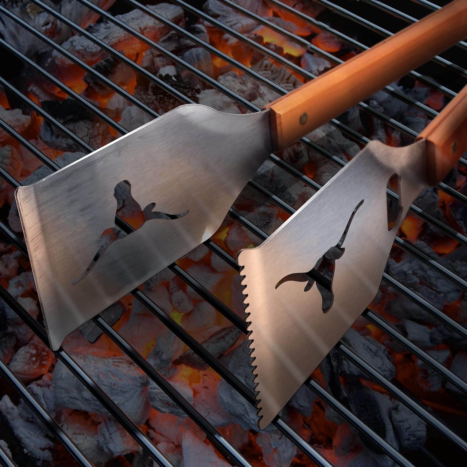 NCAA Texas Longhorns Grill-A-Tong Stainless Steel BBQ Tongs : Sports Fan Grill Accessories : Sports & Outdoors