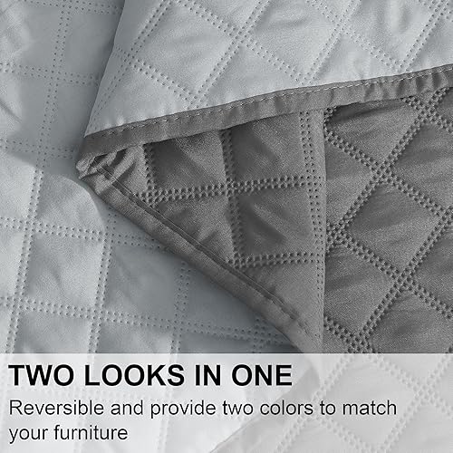 Miniatura 2 de NICETOWN Manta 100% impermeable para perro, funda de cama suave para mascotas, reversible de doble cara, protege muebles, sofá, auto para cachorros,