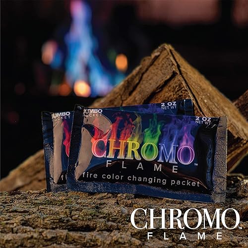 Miniatura 3 de Paquetes que cambian de color de fuego para hoguera, fogata, hoguera, chimenea al aire libre  Llamas mágicas, coloridas, arco iris, místicas  4
