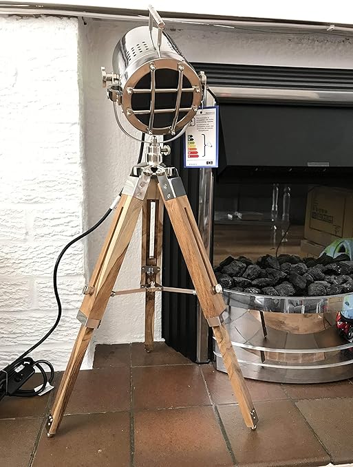 Royal Nautical Teak Wood Nautical Designer Handgemaakte Statief Vloer/Tafellamp Home Decor - Oorspronkelijk Alleen beschikbaar op Koninklijke Nautical photo 2