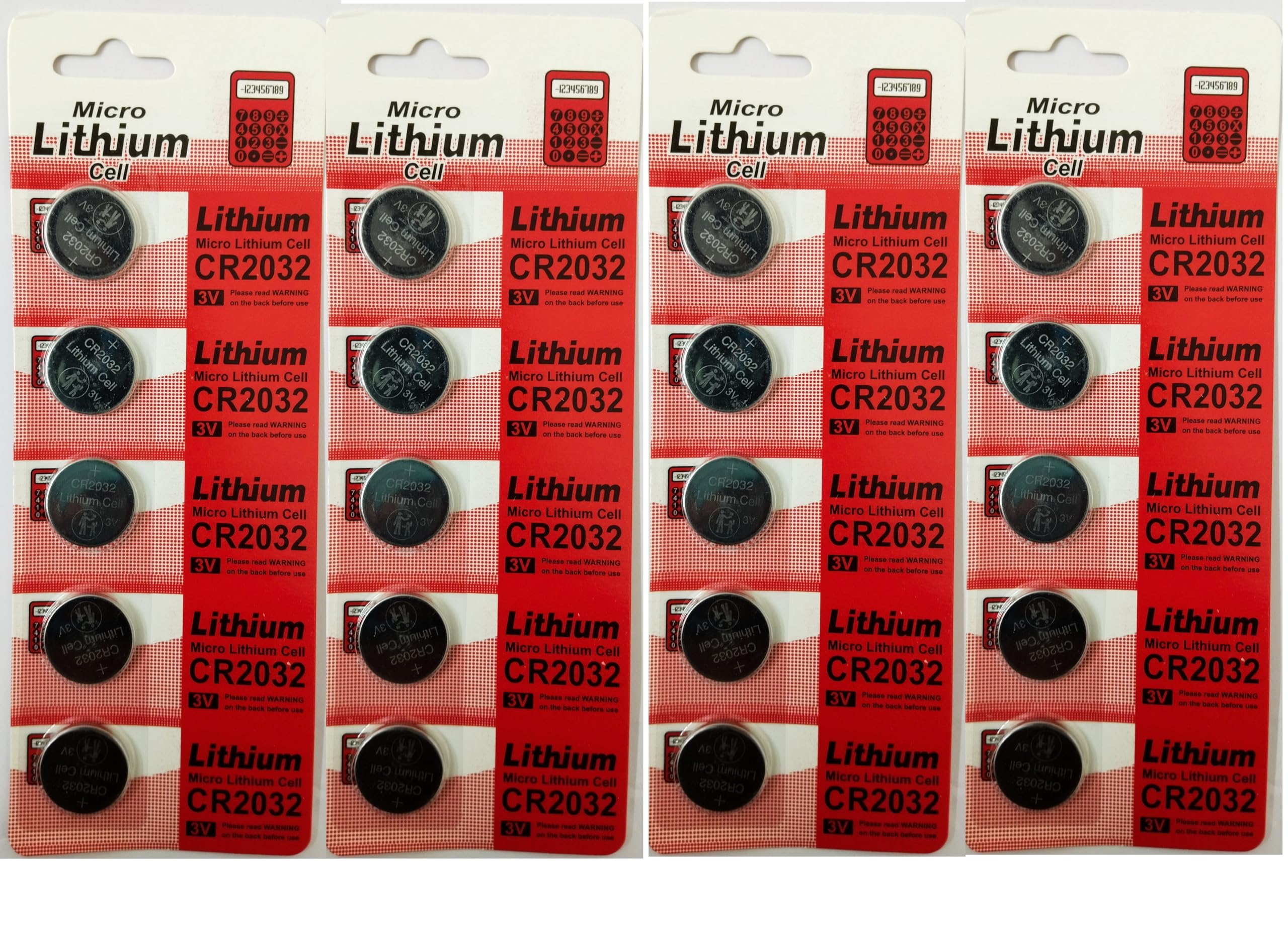 CR2032 Lithium Coin Battery 3V, Suitable for use in CAR Key, GLUCOMETER Scales, wearables and Medical Devices Pack of 20-image-29