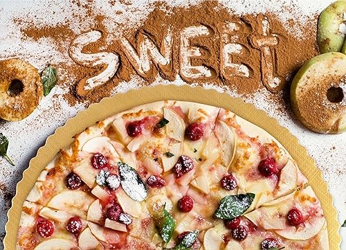 Miniatura 6 de YunKo Tableros dorados para tartas redondos de 12 pulgadas, cartón desechable, suministros de decoración para mesa de postre, paquete de 25