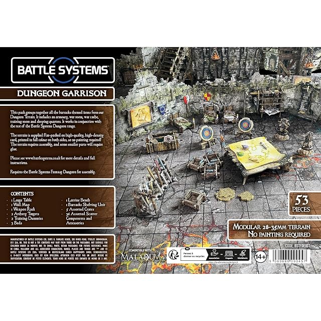 Fantasy Dungeon Terrain Garrison