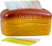 Vista 1 de DaySpring Our Our Daily Bread Promise Box with Scripture Cards, 4 1/4" x 2 1/4" x 2", Brown - T9651