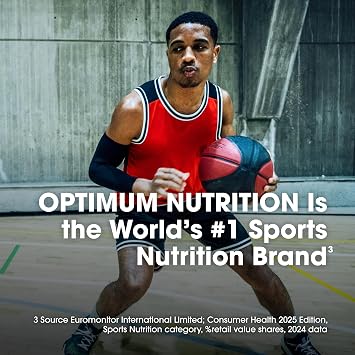 Optimum Nutrition Gold Standard 100% Whey Protein Powder, 4.53 kg