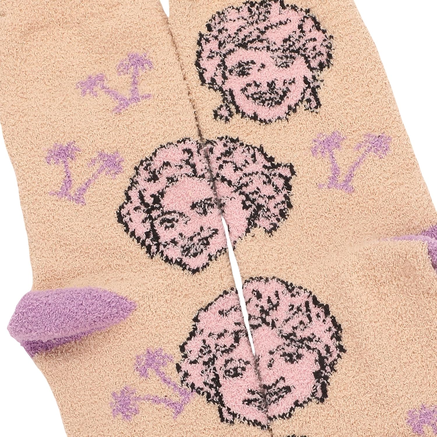 Bioworld Golden Girls Stay Golden Womens Chenille Cozy Crew Socks - Image 4