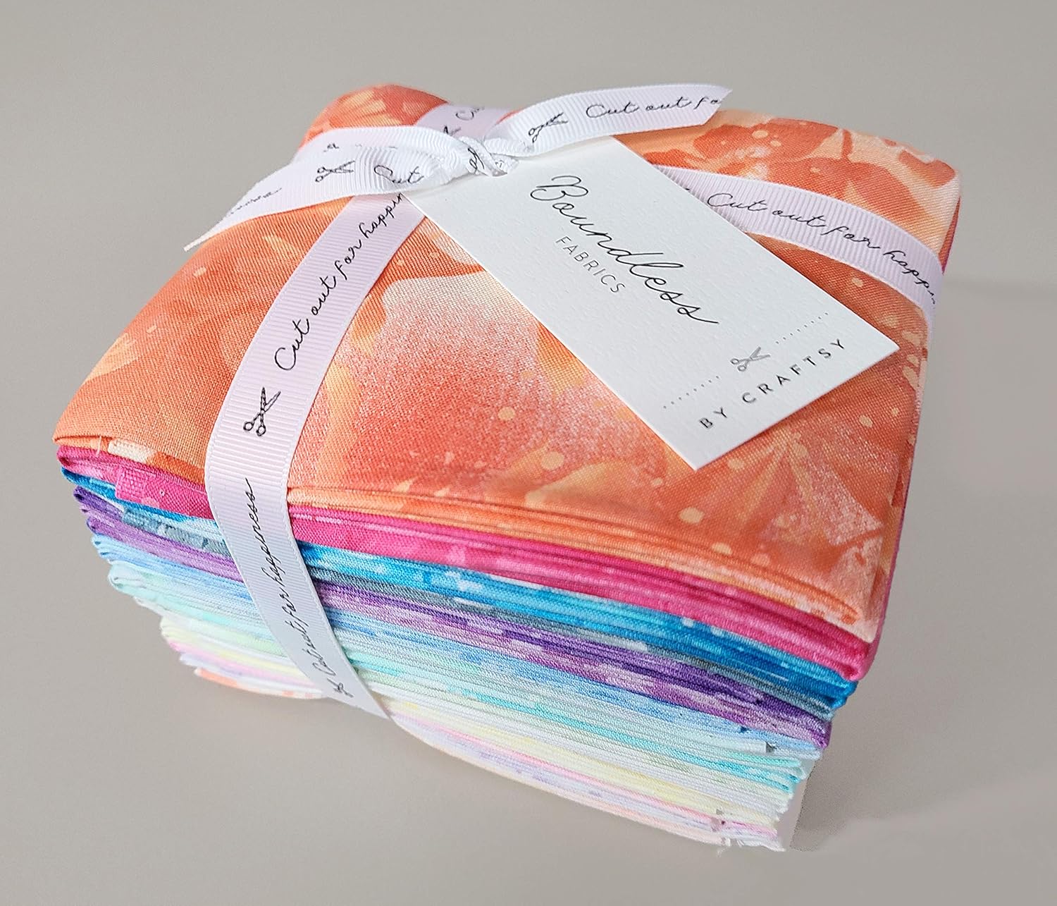 Flowers Floral Multi-Color Pastels 20 Fat Quarters Boundless Fabrics L8