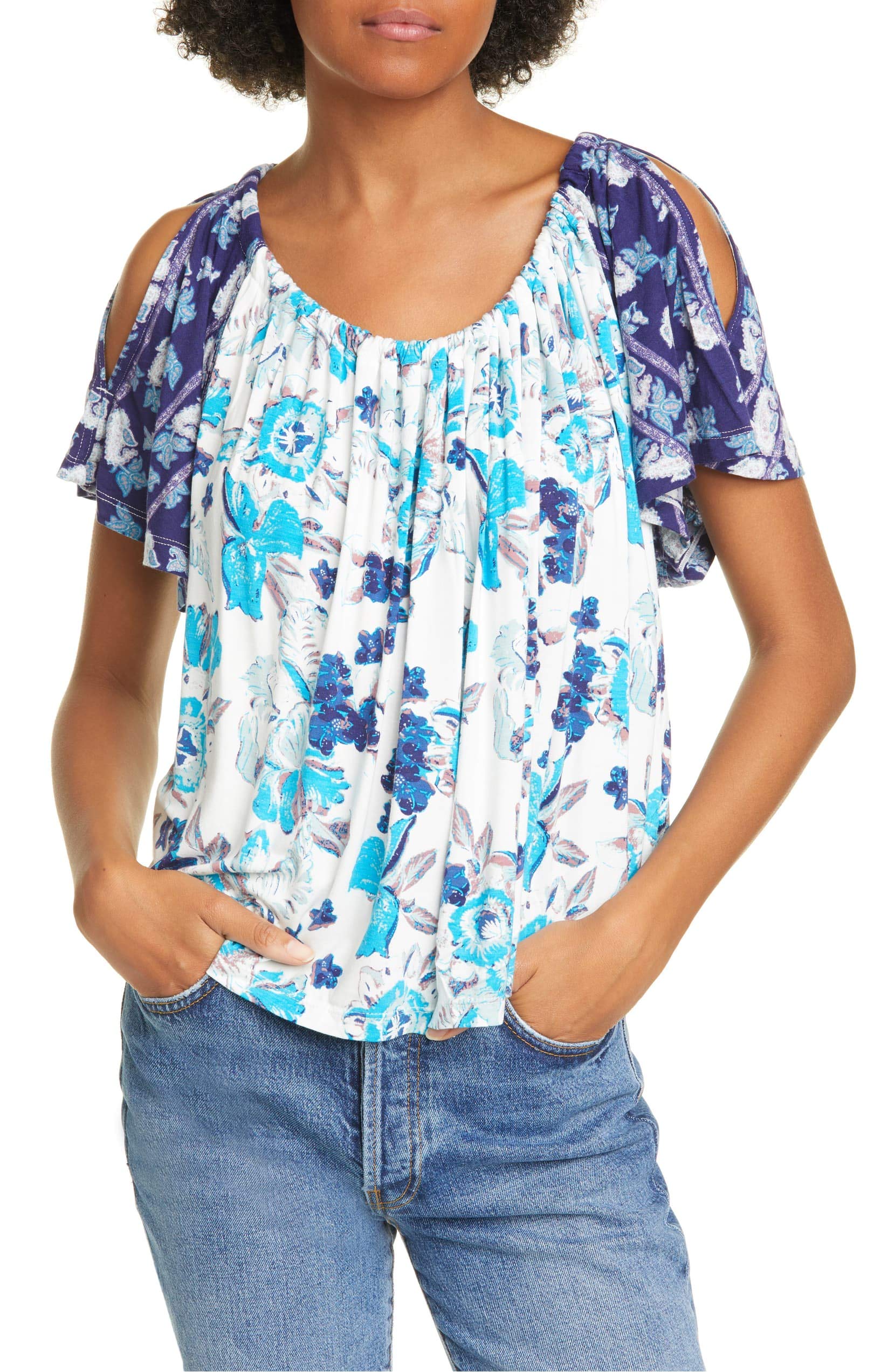 Free PeopleBaja Babe Tee Ivory MD (Women's 8-10)